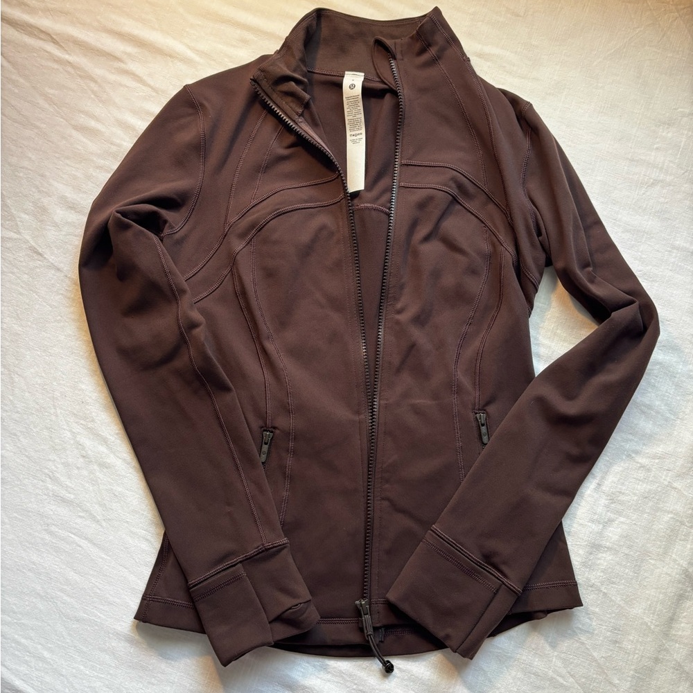 Lululemon define jacket luon brown
